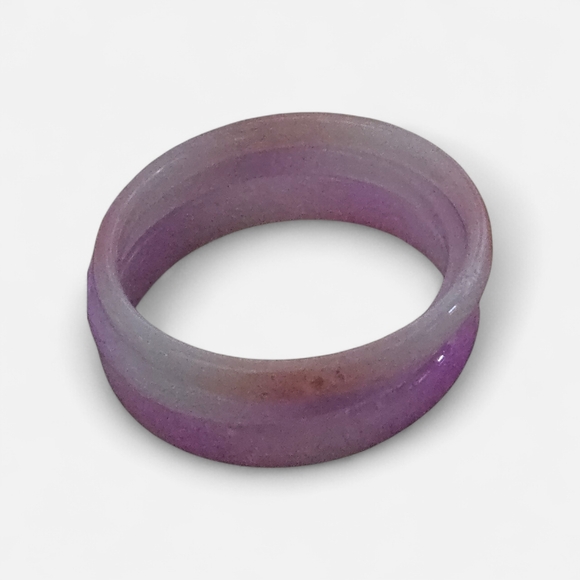 Elegant Black and Pink Floral Necklace Set - Picture 4 of 4